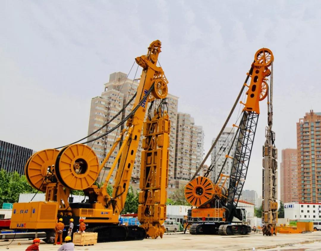 上海金泰SX40双轮铣多方出击国内深隧、轨交施工市场